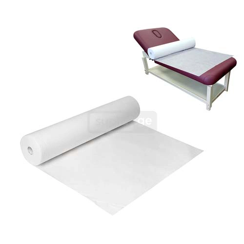 Disposable Fiber Bed Roll White 80cm*200m